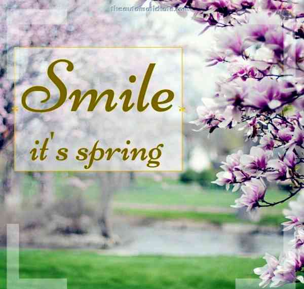 smile, it